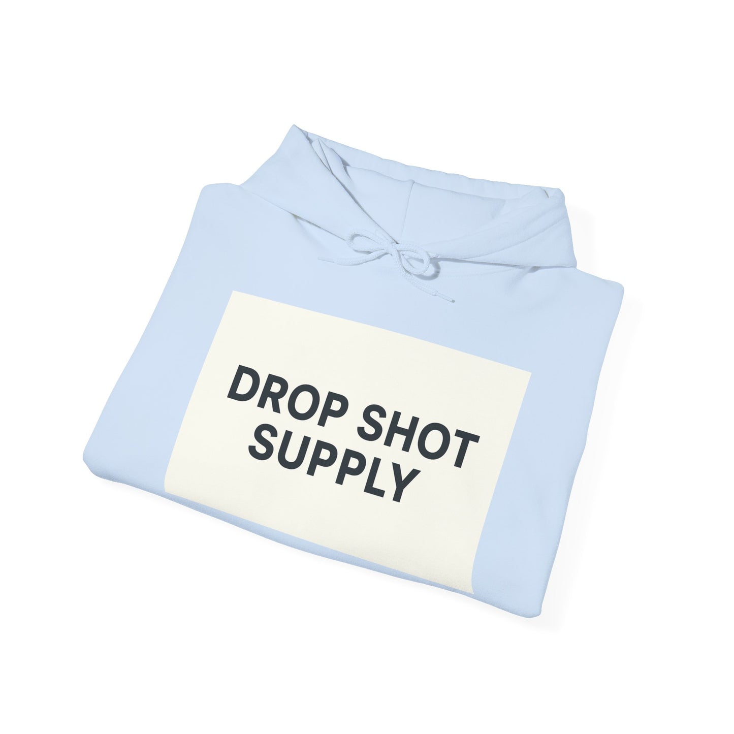 Drop Shot Supply Hoodie — Minimal Pickleball Apparel Hoodie