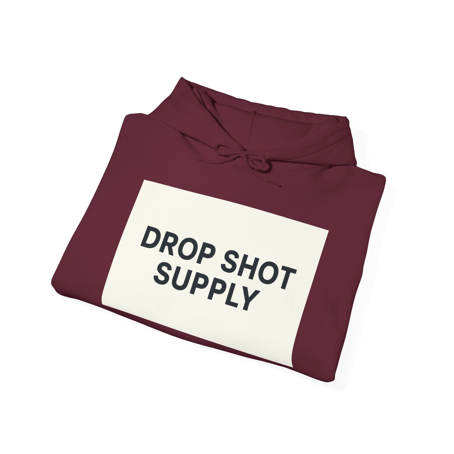 Drop Shot Supply Hoodie — Minimal Pickleball Apparel Hoodie