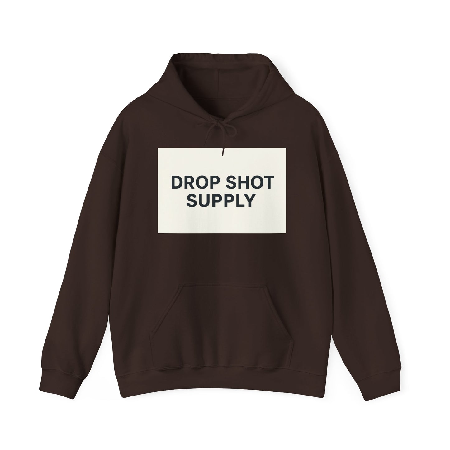 Drop Shot Supply Hoodie — Minimal Pickleball Apparel Hoodie