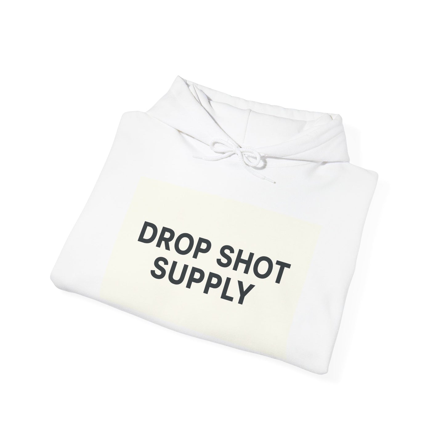 Drop Shot Supply Hoodie — Minimal Pickleball Apparel Hoodie