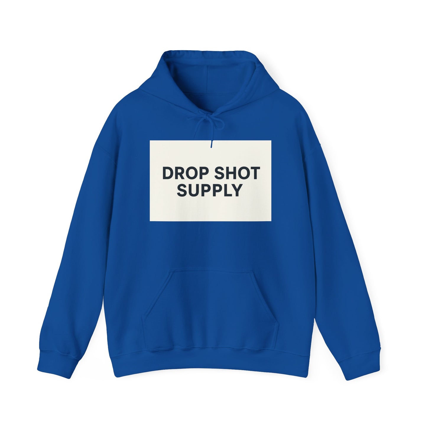 Drop Shot Supply Hoodie — Minimal Pickleball Apparel Hoodie