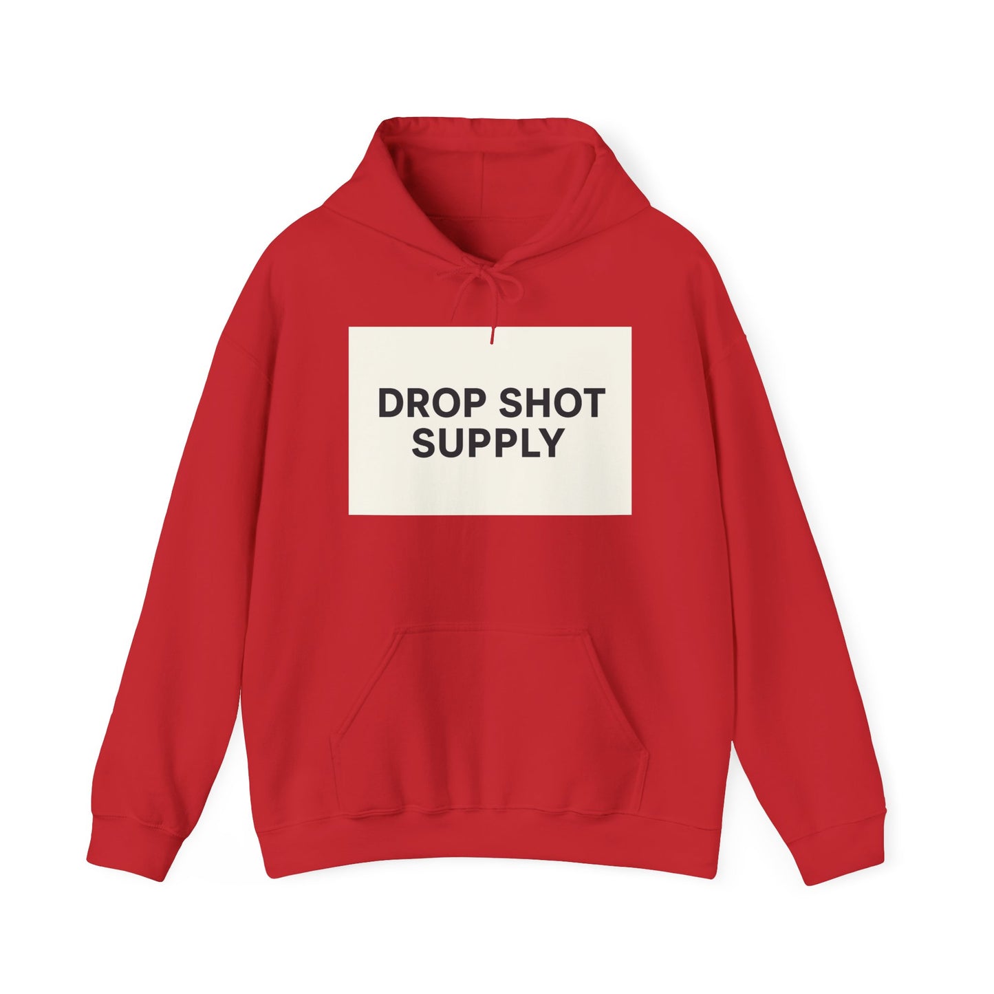 Drop Shot Supply Hoodie — Minimal Pickleball Apparel Hoodie