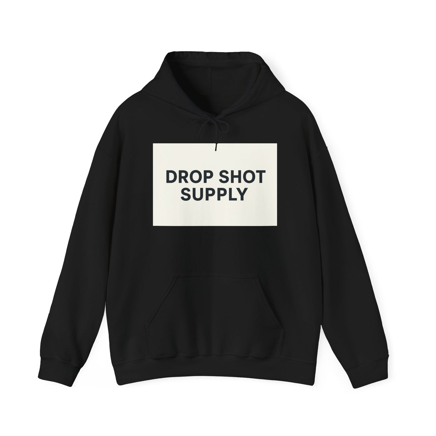Drop Shot Supply Hoodie — Minimal Pickleball Apparel Hoodie