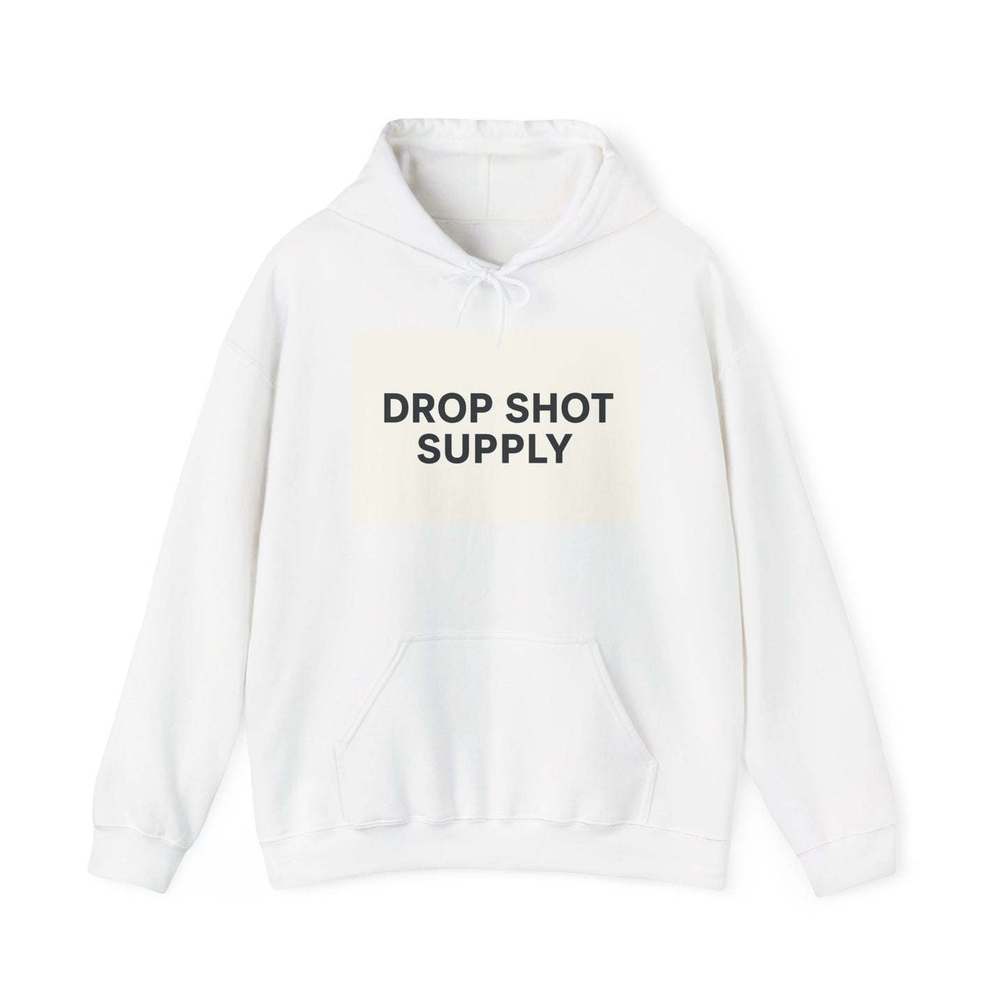 Drop Shot Supply Hoodie — Minimal Pickleball Apparel Hoodie