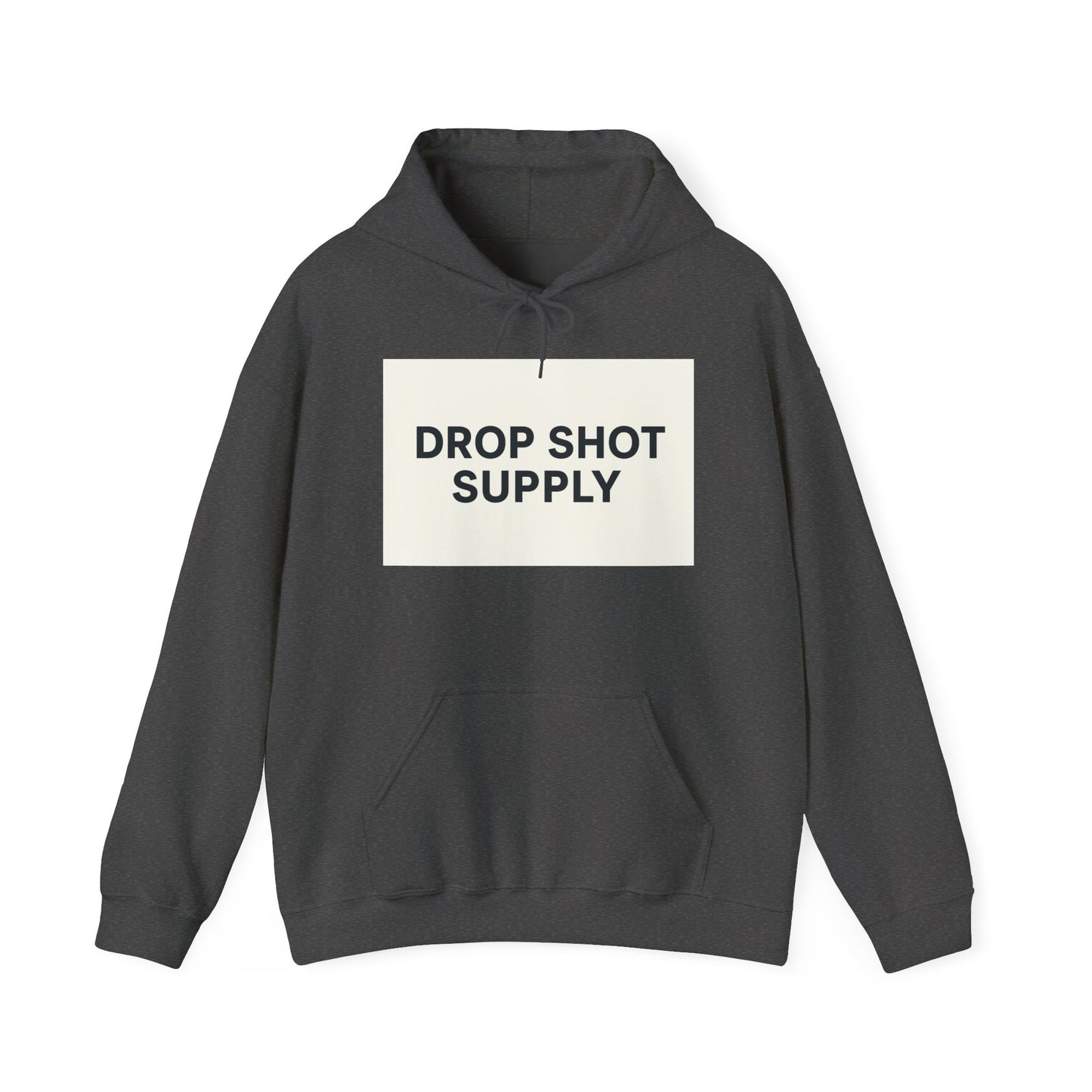Drop Shot Supply Hoodie — Minimal Pickleball Apparel Hoodie