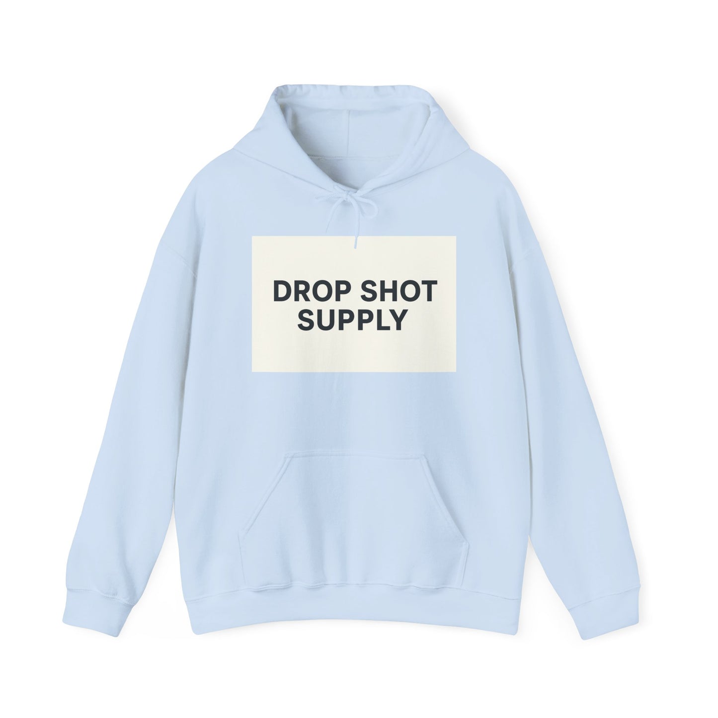 Drop Shot Supply Hoodie — Minimal Pickleball Apparel Hoodie